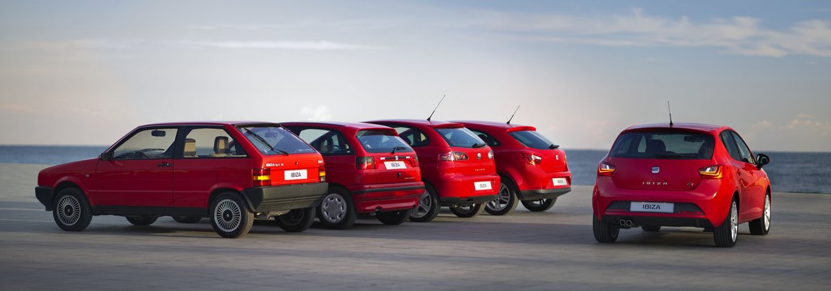 El icónico Seat Ibiza cumple 33 años