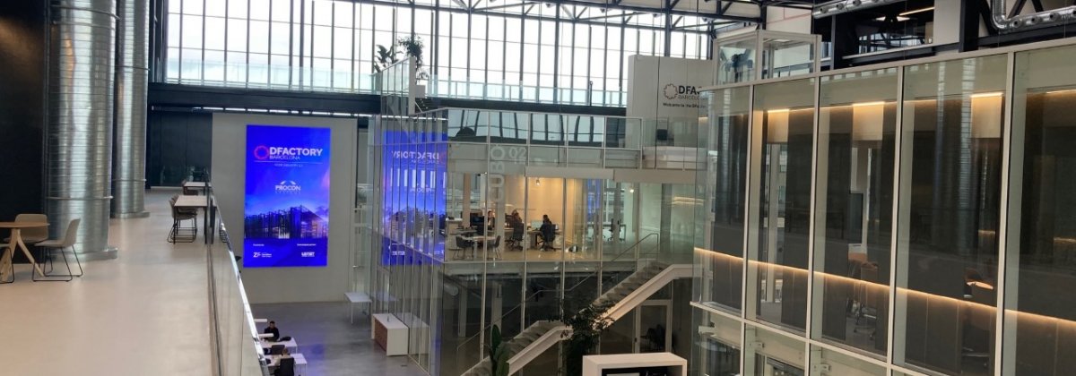 Procon Systems visits the facilities of DFactory Barcelona